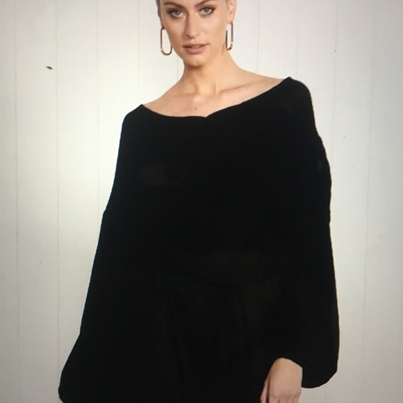 FATE + BECKER Sheer Black Blouse - Picture 7 of 7